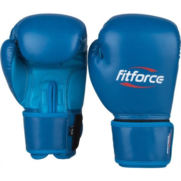 Fitforce Fitforce PATROL JR Боксьорски ръкавици за юноши, синьо, размер 8 OZ
