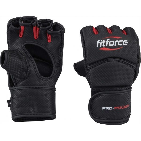 Fitforce Fitforce PRO POWER MMA ръкавици, черно, размер XL