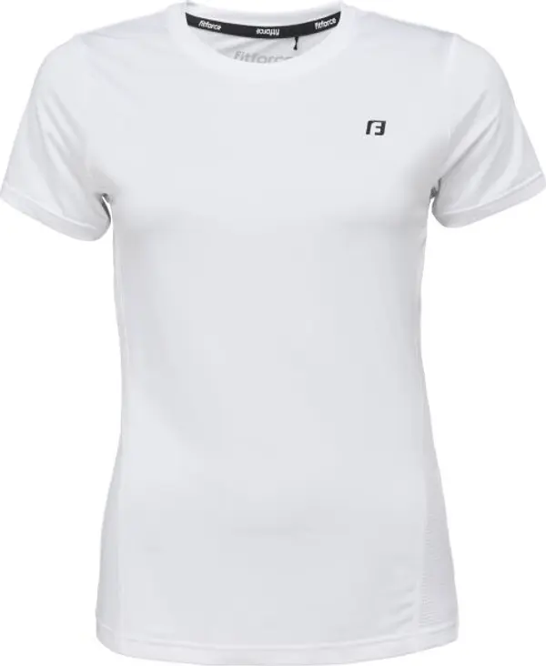 Fitforce Fitforce FONCESA Дамска фитнес тениска, бяло, размер