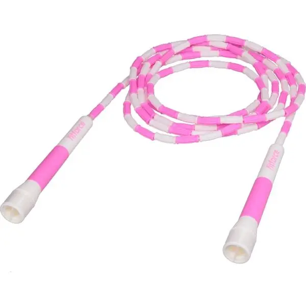 Fitforce Fitforce JUMP ROPE 001 Детско въже с корали, розово, размер 280