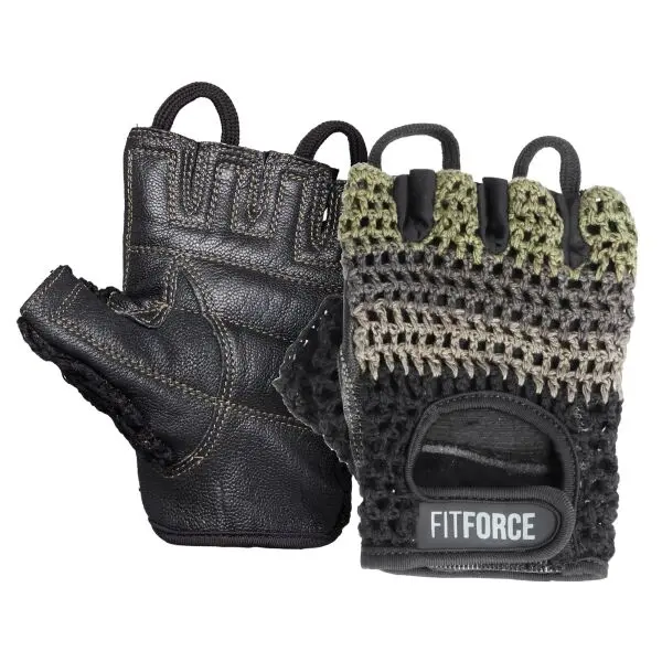 Fitforce Fitforce KRYPTO Фитнес ръкавици, черно, размер