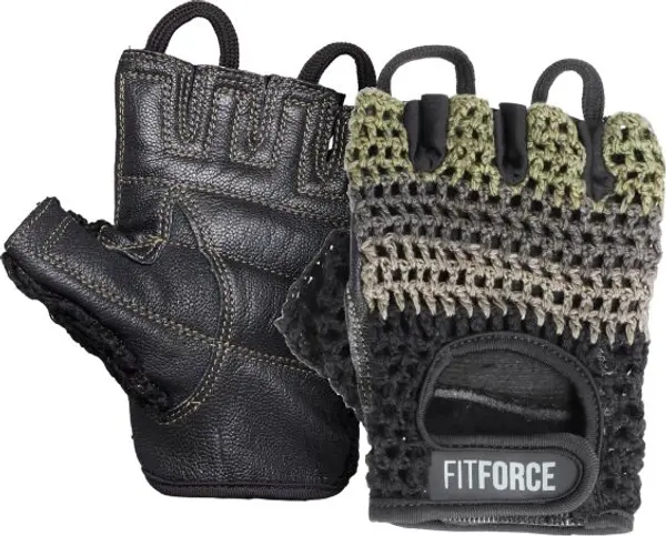 Fitforce Fitforce KRYPTO Фитнес ръкавици, черно, размер