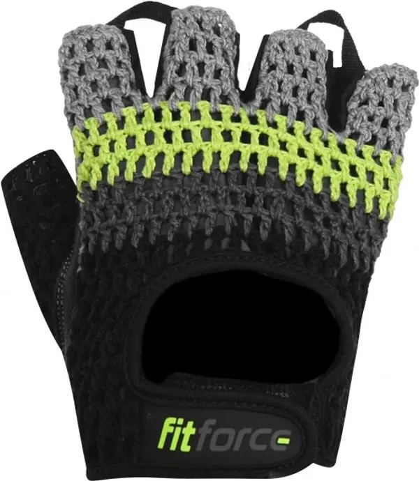 Fitforce Fitforce KRYPTO Ръкавици за фитнес, черно, размер