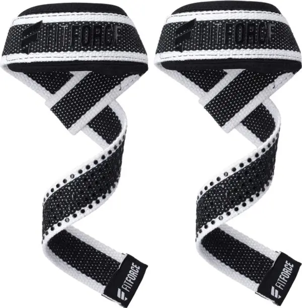 Fitforce Fitforce LIFTING STRAPS TITAN Ленти за тяга, черно, размер