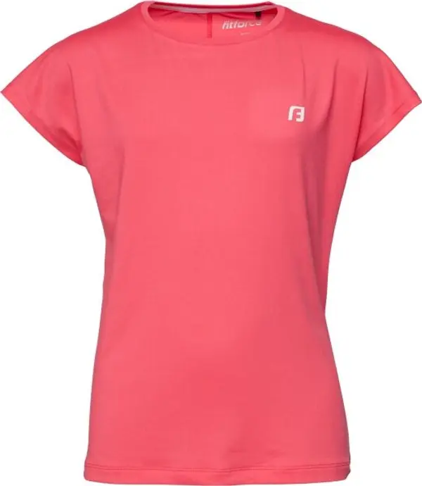 Fitforce Fitforce LIKYTE Момичешка тениска за фитнес, розово, размер 140-146