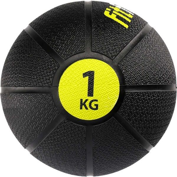 Fitforce Fitforce MEDICINE BALL 1 KG Медицинска топка, черно, размер