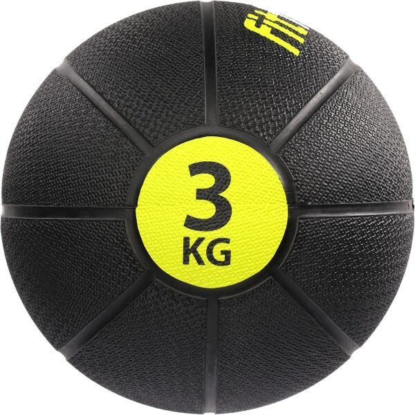 Fitforce Fitforce MEDICINE BALL 3 KG Медицинска топка, черно, размер