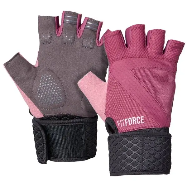 Fitforce Fitforce NAAG Фитнес ръкавици, лилаво, размер