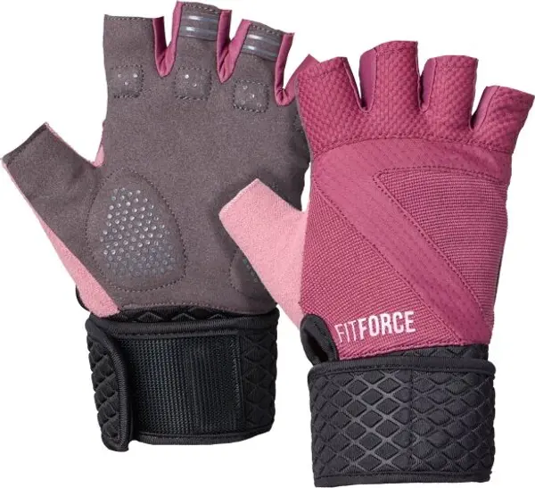 Fitforce Fitforce NAAG Фитнес ръкавици, лилаво, размер
