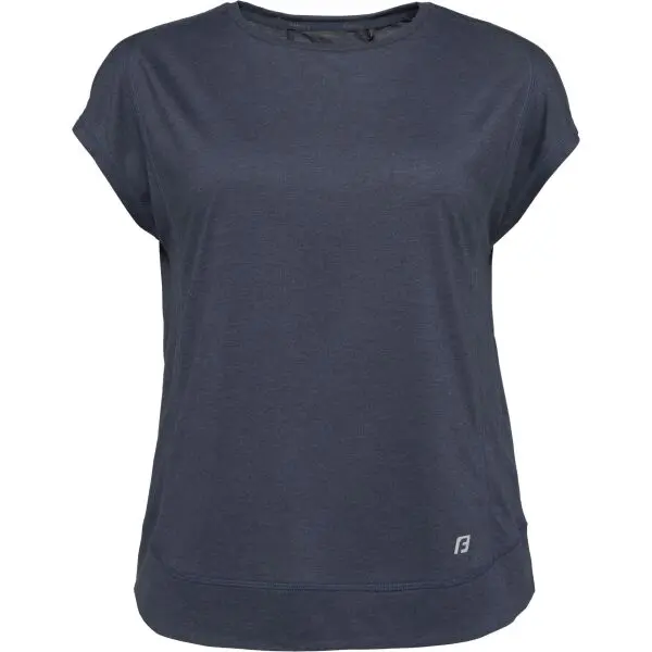 Fitforce Fitforce NULLA Дамска фитнес тениска, тъмносин, размер