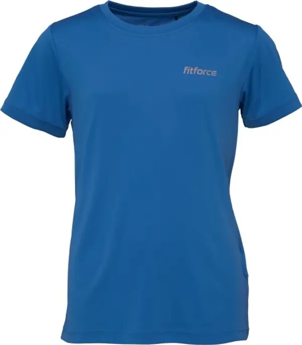 Fitforce Fitforce OLVE Детска тениска за фитнес, синьо, размер 164-170