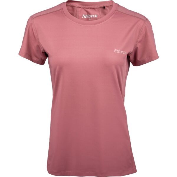Fitforce Fitforce PADOVA Дамска фитнес тениска, розово, размер