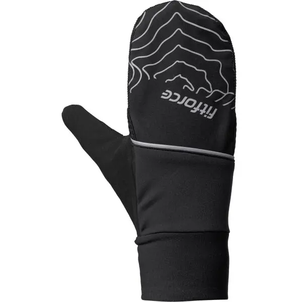 Fitforce Fitforce PHANTOM Ръкавици за бягане, черно, размер