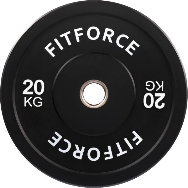 Fitforce Fitforce PLRO 20 KG x 50 MM Тежести- кръгли, черно, размер