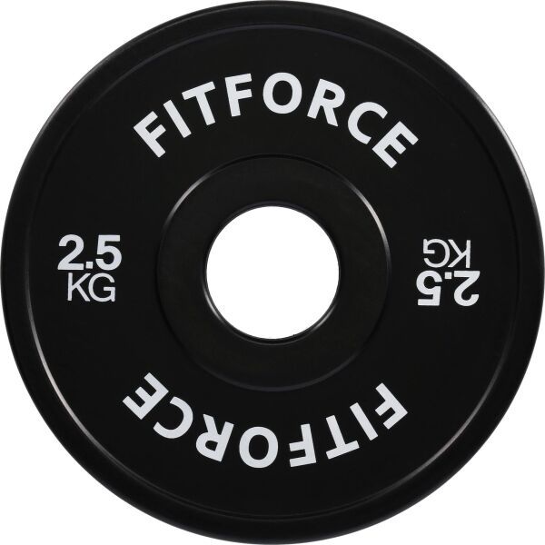 Fitforce Fitforce PLRO 2,5 KG x 50 MM Тежести- кръгли, черно, размер