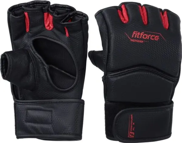 Fitforce Fitforce PRO POWER MMA ръкавици, черно, размер