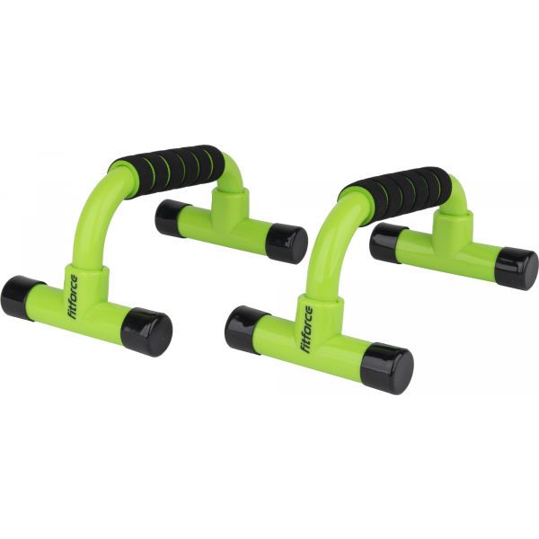 Fitforce Fitforce PUSHUPBAR Ръкохватки за лицеви опори, зелено, размер