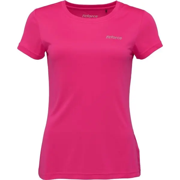 Fitforce Fitforce RISA Дамска фитнес тениска, розово, размер