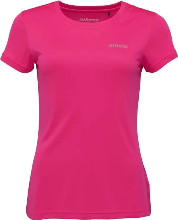 Fitforce Fitforce RISA Дамска фитнес тениска, розово, размер XXL