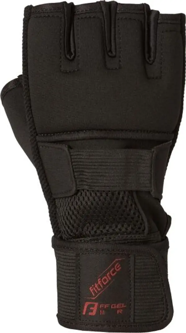 Fitforce Fitforce РЪКАВИЦИ С ГЕЛ Гелови ръкавици, черно, размер