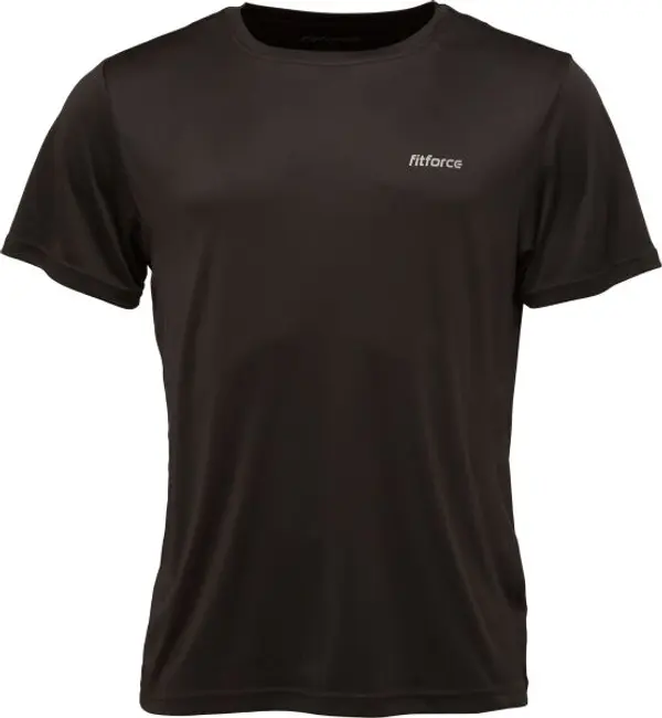 Fitforce Fitforce SANO Мъжка фитнес тениска, черно, размер