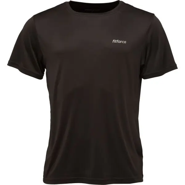 Fitforce Fitforce SANO Мъжка фитнес тениска, черно, размер XXL