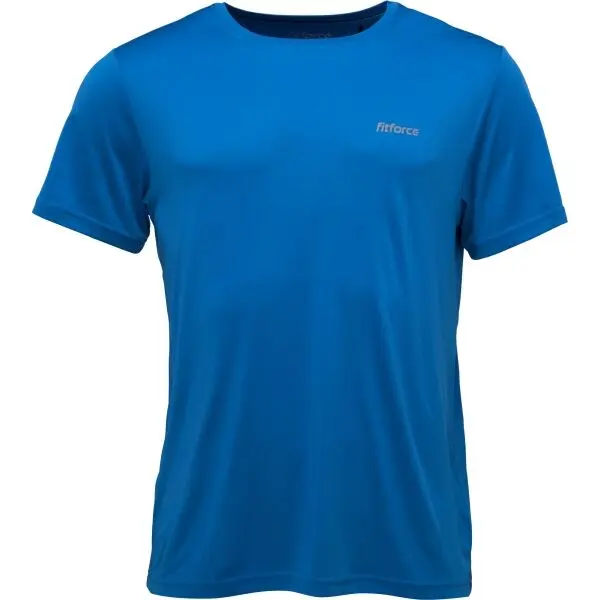 Fitforce Fitforce SANO Мъжка фитнес тениска, синьо, размер XXL