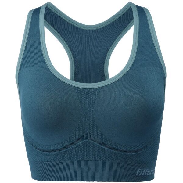 Fitforce Fitforce SERENA Дамско фитнес бюстие, тюркоазено, размер