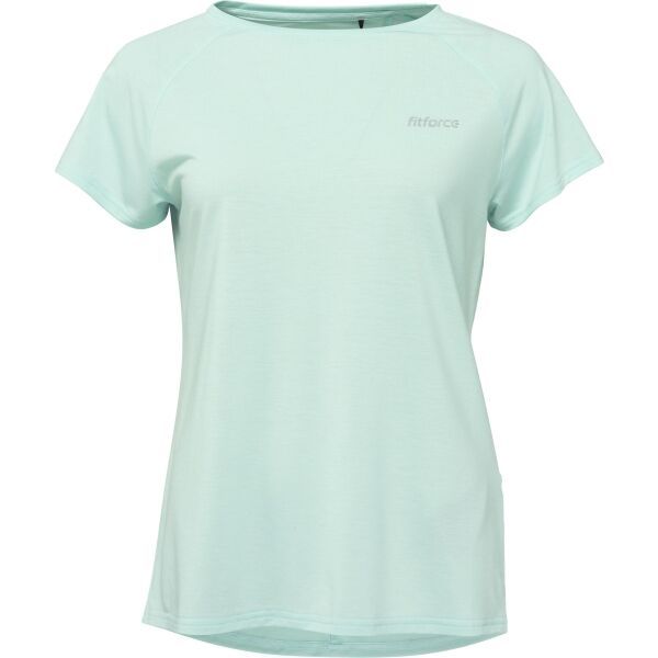 Fitforce Fitforce SHYLA Дамска фитнес тениска, светло-зелено, размер