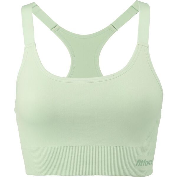 Fitforce Fitforce SICULA Дамско фитнес бюстие, светло-зелено, размер
