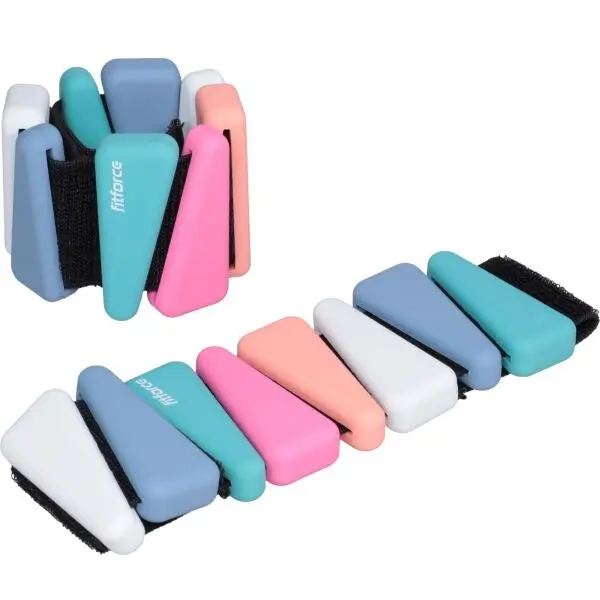 Fitforce Fitforce SILICONE BRACELET Тежести за китки и глезени, микс, размер