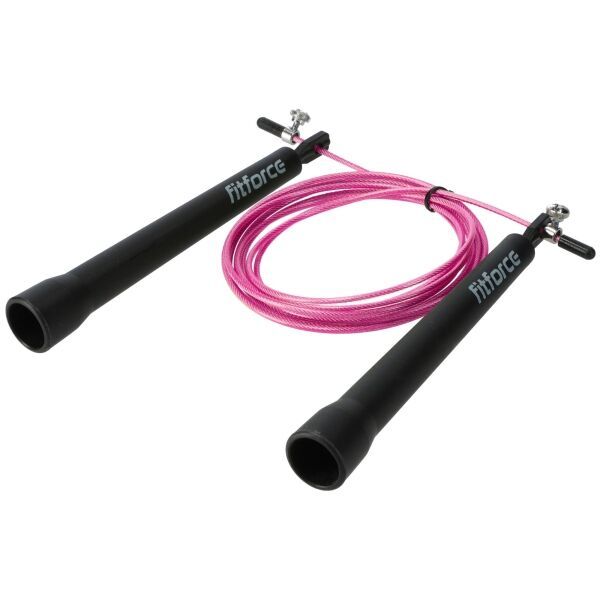 Fitforce Fitforce SPEED ROPE Бързосъхнещо въже за скачане, розово, размер