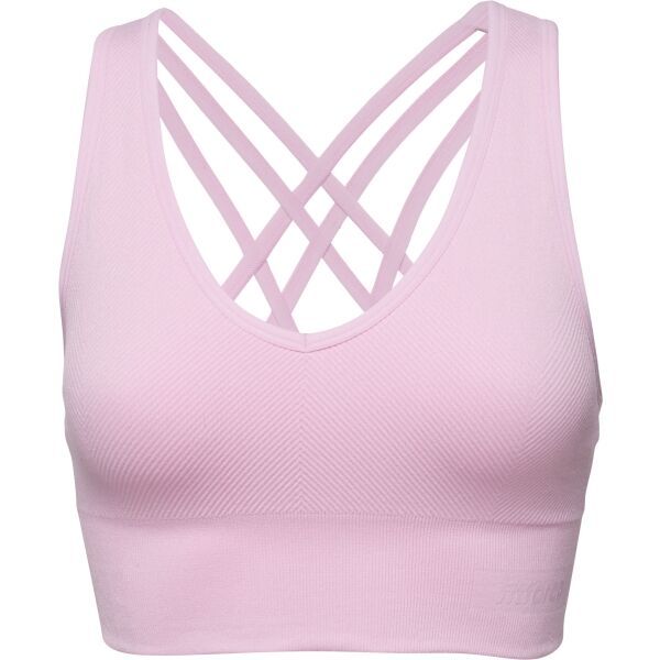 Fitforce Fitforce TAZA Дамско фитнес бюстие, розово, размер