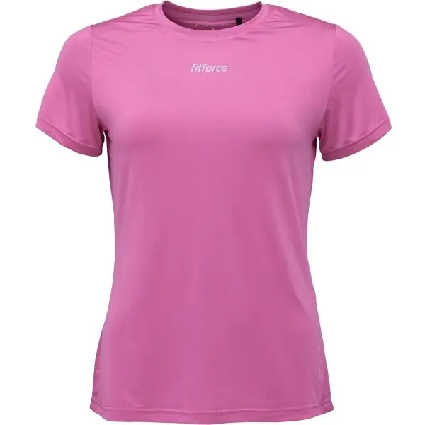Fitforce Fitforce TEORA Дамска тениска за бягане, винен, размер