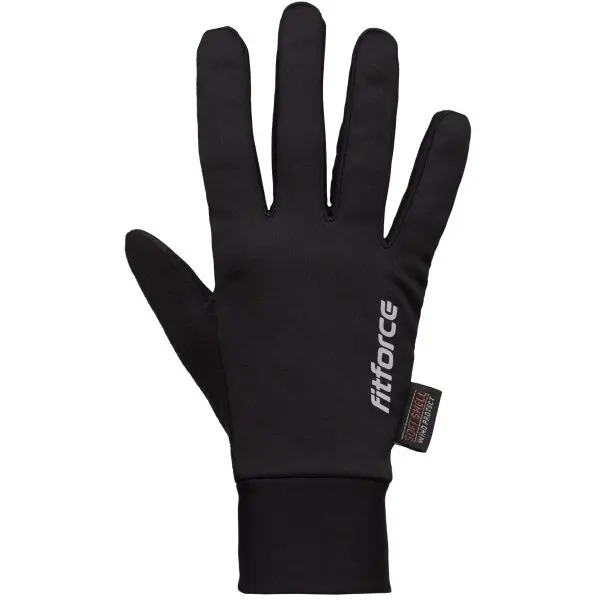 Fitforce Fitforce TRACKERS Зимни ръкавици за бягане, черно, размер