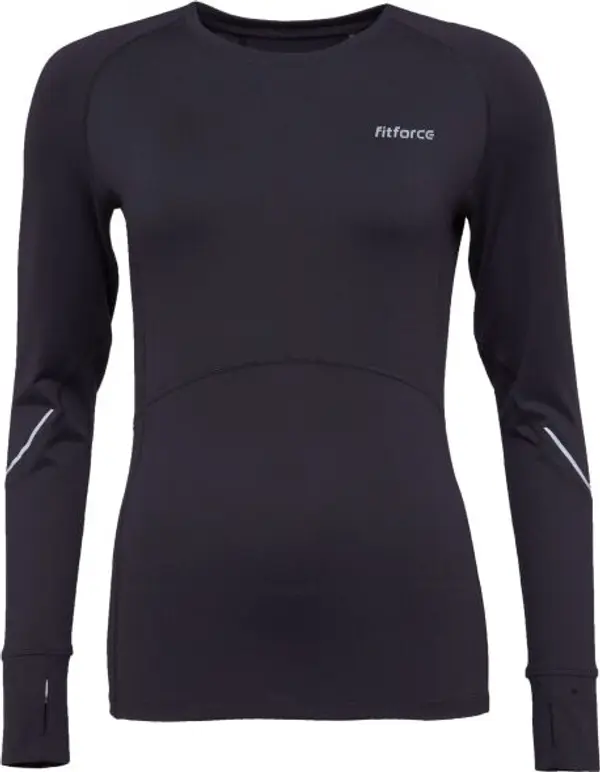 Fitforce Fitforce TURDELA Дамска тениска за бягане, черно, размер