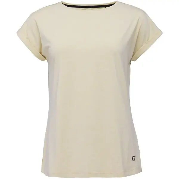 Fitforce Fitforce TXIKI Дамска фитнес тениска, бежово, размер