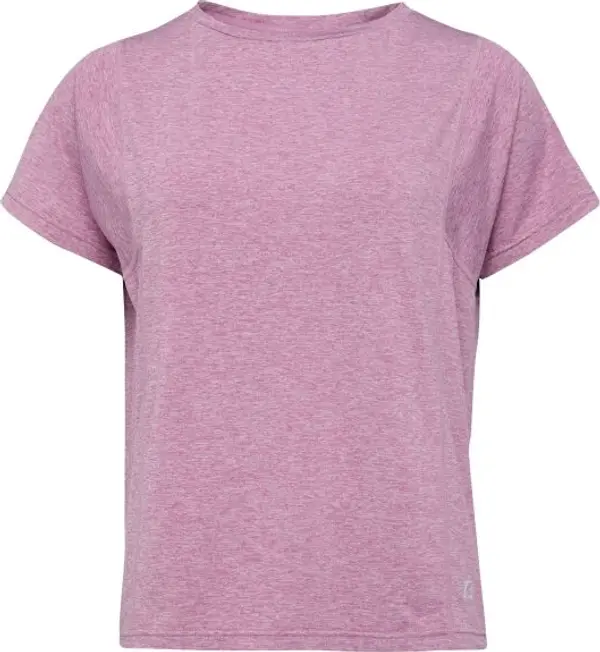 Fitforce Fitforce VALKAMA Дамска фитнес тениска, винен, размер