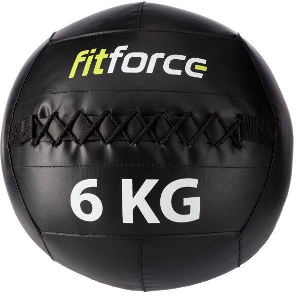 Fitforce Fitforce WALL BALL 6 KG Медицинска топка, черно, размер