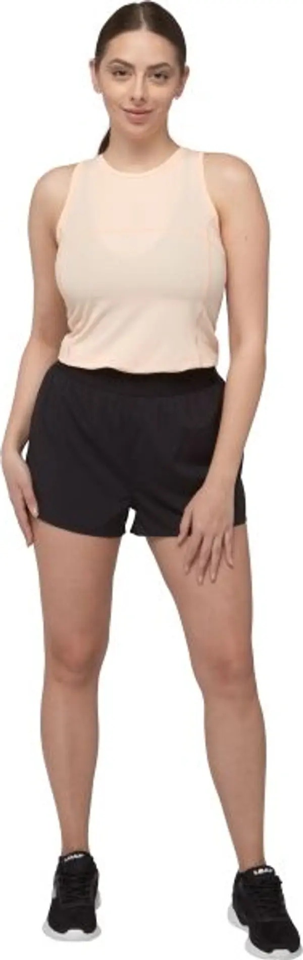 Fitforce Fitforce WAUFI Дамски фитнес шорти, черно, размер