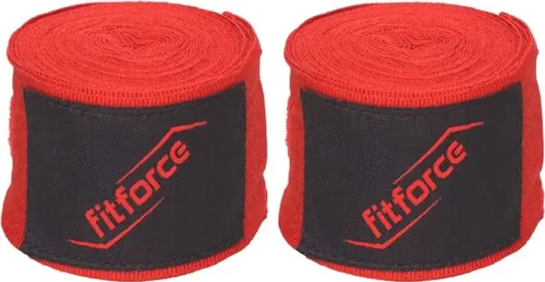 Fitforce Fitforce WRAPS 3,5M Боксов бинт, червено, размер