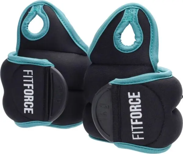 Fitforce Fitforce WRIST WEIGHT 2 x 1 KG Тежести за ръце, черно, размер