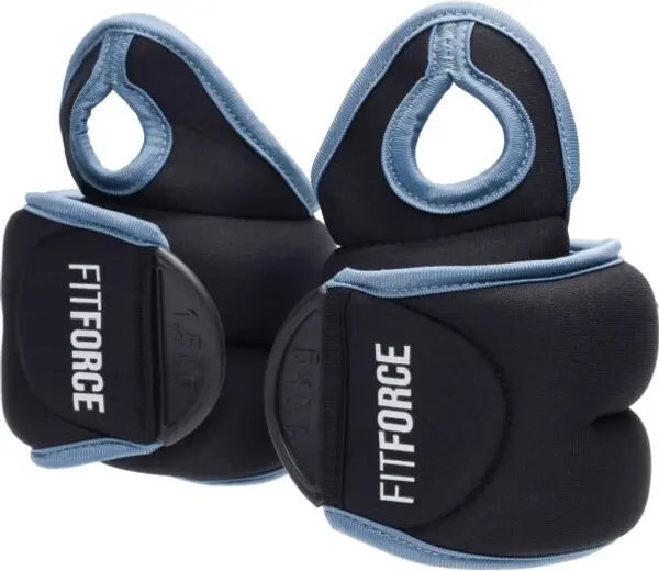 Fitforce Fitforce WRIST WEIGHT 2 x 1,5 KG Тежести за китки, черно, размер