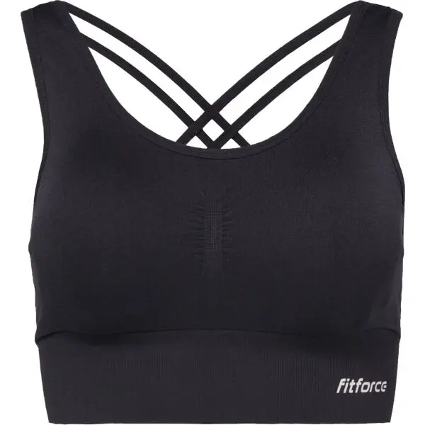 Fitforce Fitforce YANKA Дамско спортно бюстие, черно, размер
