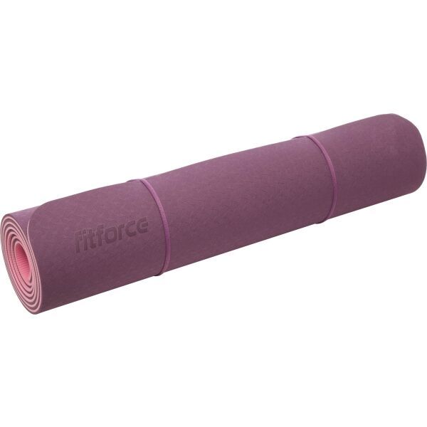 Fitforce Fitforce YOGA MAT FIT6 Йога постелка, лилаво, размер