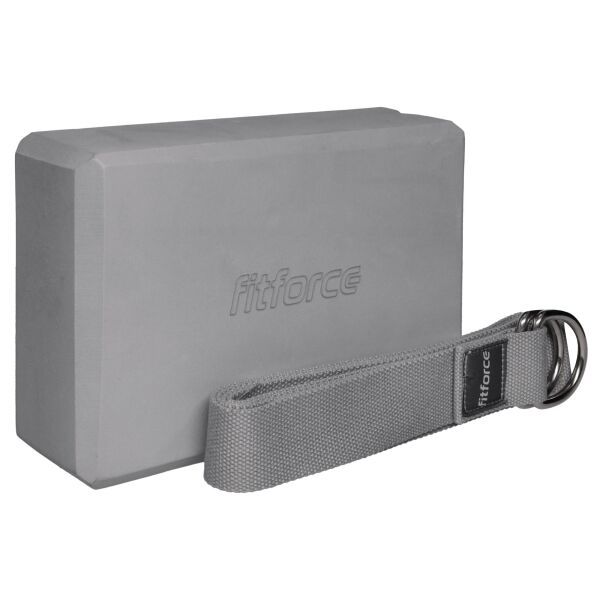 Fitforce Fitforce YOGA SET Уред за тренировки, сиво, размер