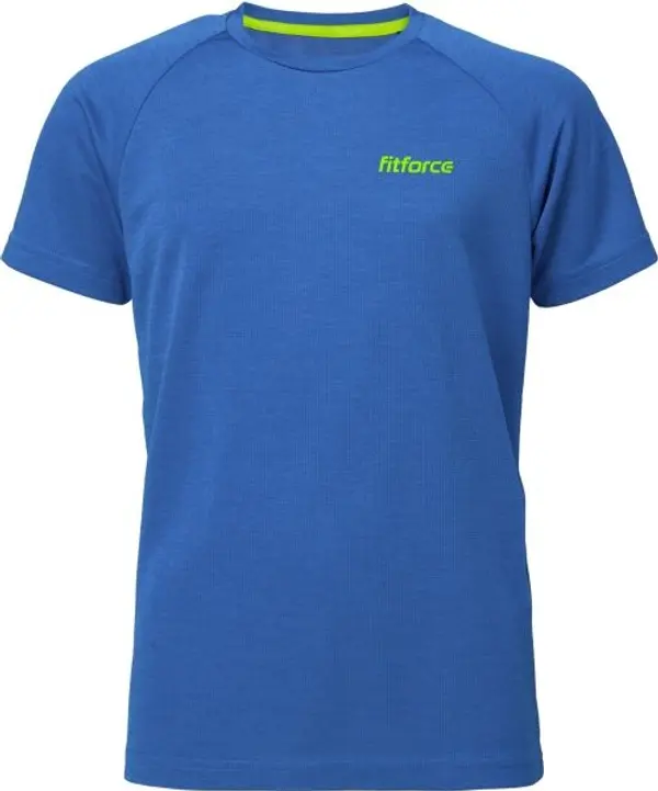 Fitforce Fitforce ZAKKO Детската  функционална тениска за бягане, синьо, размер 152-158
