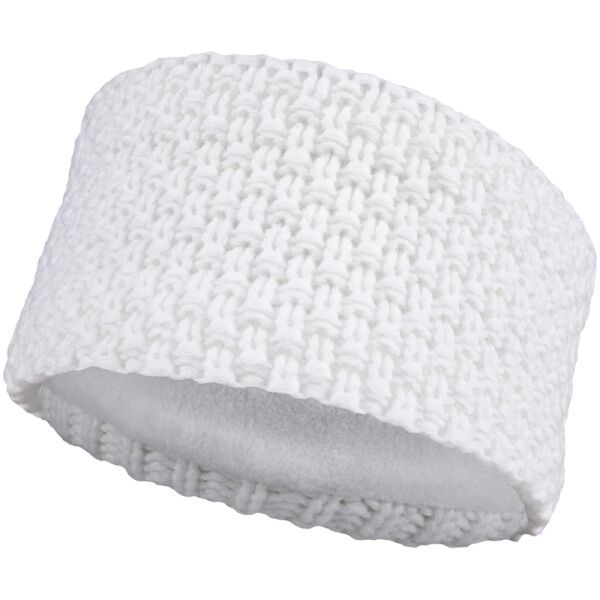 FLLÖS FLLÖS CREAM Дамска плетена лента за глава, бяло, размер