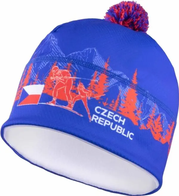 FLLÖS FLLÖS FANLINE CAP CZECH 4 Спортна шапка, синьо, размер UNI