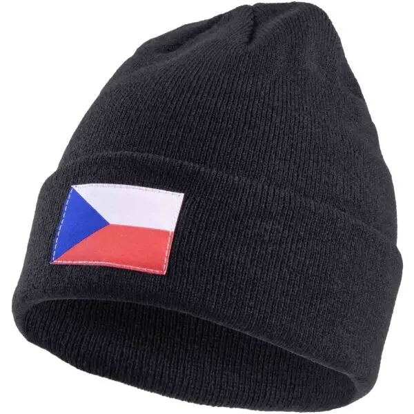 FLLÖS FLLÖS FANLINE HAT CZECH 2 Зимна шапка, черно, размер UNI